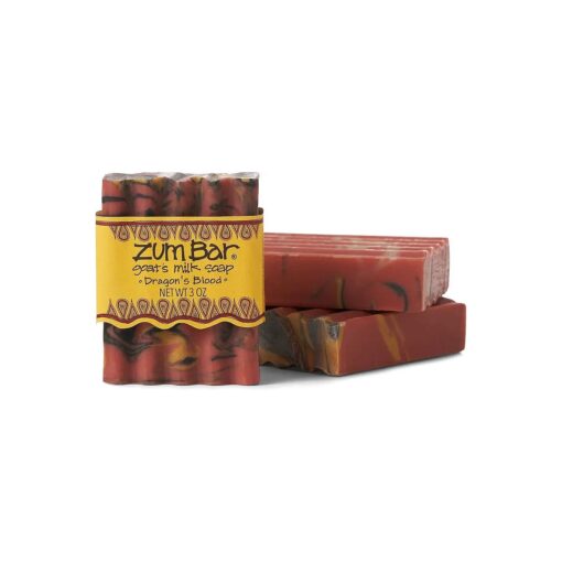 Zum Bar Goat 's Milk Soap - Dragon 's Blood - 3 oz ( 3 pack )