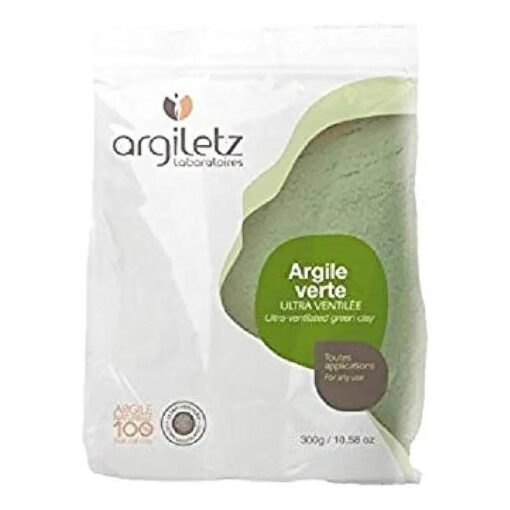 Argiletz Laboratoires French Green Clay | Ultra-Ventilated | Sourced and Produced in France | 300g/10.5 oz