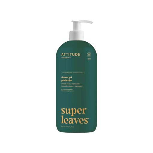 ATTITUDE Clarifying Hair Shampoo, EWG Verified, Restores Shine, Naturally Derived Ingredients, Vegan and Plant Based, Lemon Leaves and White Tea, 16 Fl Oz