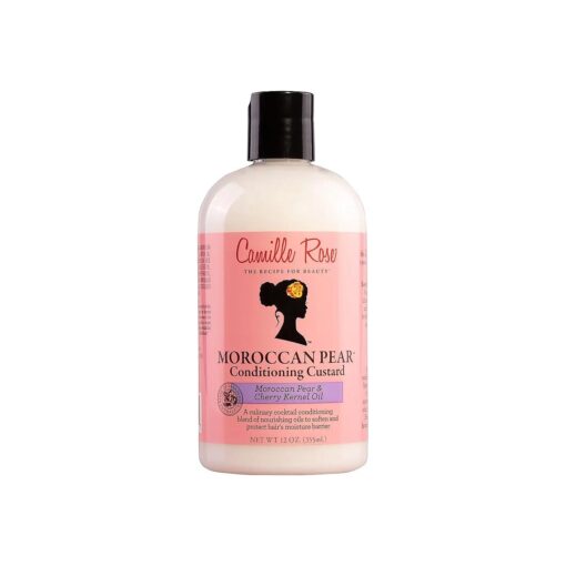 Camille Rose Moroccan Pear Hair Conditioner, to Nourish Soften Restore and Moisturize, for All Hair Types, 12 oz