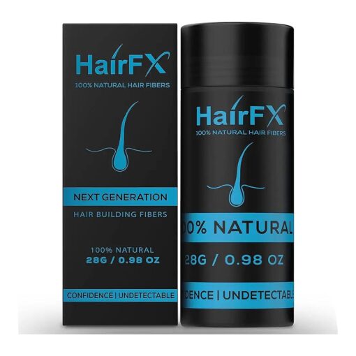 Hair Fibers for Thinning Hair ( DARK BROWN ) Undetectable & Natural - Giant 28g Bottle - Hair Thickener + Instant Thicker Fuller Hair - Completely Conceals Hair Loss in 15 Seconds for Women & Men