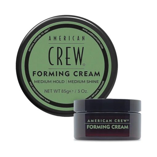 American Crew Men 's Hair Forming Cream, Like Hair Gel with Medium Hold & Medium Shine, 3 Oz ( Pack of 1 )