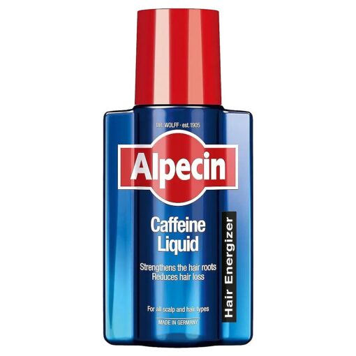 Alpecin After Shampoo Caffeine Liquid Hair Recharger, 6.76 fl oz, Scalp Tonic for Men 's Thinning Hair Growth, Sulfate Free with Castor Oil