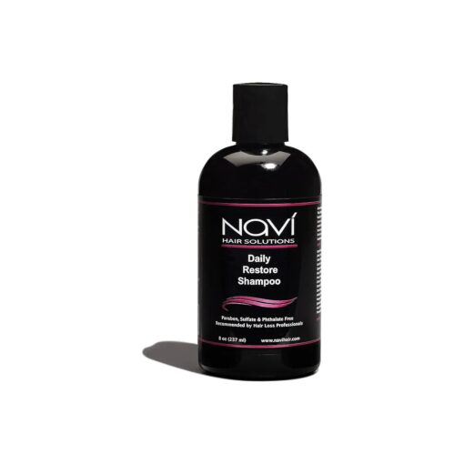 Navi Hair Loss Shampoo to Restore Hair Growth, DHT Blocker Shampoo for Thinning Hair with Biotin and Vitamin E, Paraben and Sulfate Free, Hair Regrowth for Men and Women, 8 oz