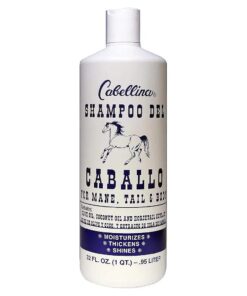 Cabellina Shampoo Del Caballo, with Horsetail Plant Extract, Provides Volume and Shine to your hair, 32 FL Oz, Bottle