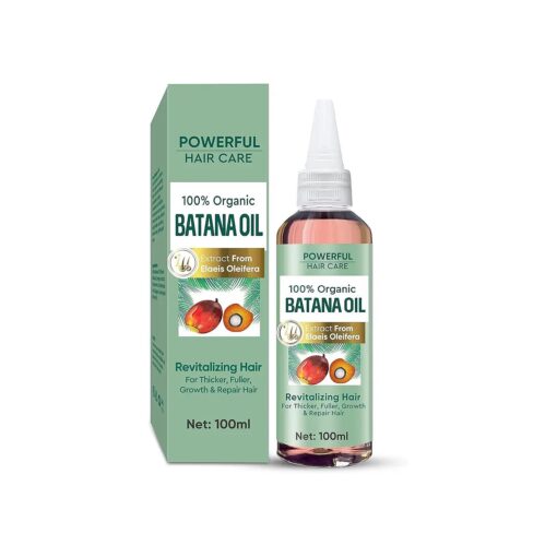 Batana Oil for Hair Growth, 100 % Natural Herbal Batana Oil Effectively Promotes Hair Growth, Nourishes Thin Hair & Gets Healthier and Thicker Hair, Suitable for All Hair Types