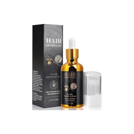 Hair Growth Oil - Rice Water for Hair Growth for Women & Men, hair loss treatments, hair oil for dry damaged hair and growth, Hair Growth Serum for Thicker Longer Fuller Healthier Hair