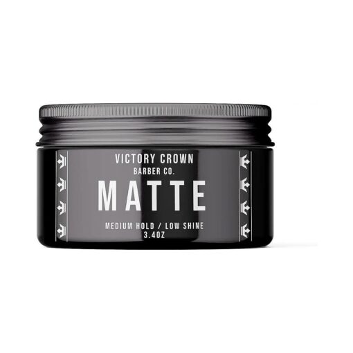 Matte Clay Pomade for Men - High Hold & No Shine - Hair Paste Pomade - Non Greasy - 3.4oz