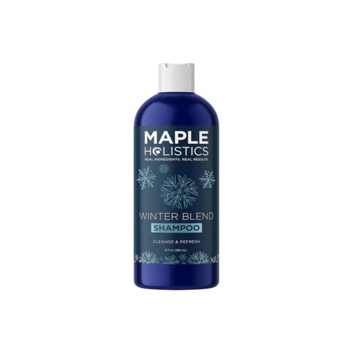 Sulfate Free Hard Water Shampoo - Deep Clarifying Shampoo for Build Up of Product and Minerals with Five Cleansing Mint Essential Oils for Replenishing Hydration and Hair Shine - Vegan & Cruelty Free