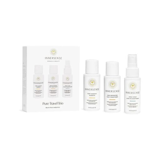 Innersense Organic Beauty - Natural Pure Harmony Travel Hair Trio | Non-Toxic, Cruelty-Free, Clean Haircare