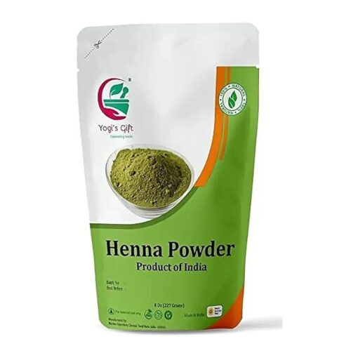 HENNA POWDER 8 Ounce | For Hair Color | Red/Orange Hair Coloring | Triple Sifted Henna | Lawsonia - Inermis, | No chemicals | HENA POWDER