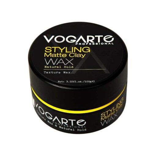 Hair Styling Clay Wax for Men, Natural Hold & Matte Finish, 3.52 oz