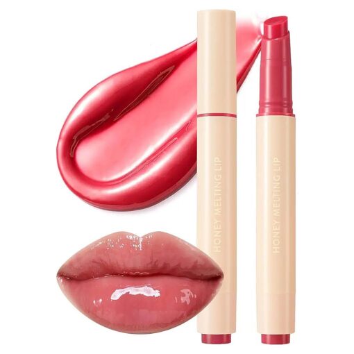 Nature Republic HONEY MELTING LIP ( 03 BERRY ) K-BEAUTY, Lip Plumper, Tint, Balm, Korean, Lip Gloss, Cute, Glow