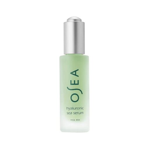 OSEA Hyaluronic Acid Sea Serum 1 oz - Anti-Aging Face Moisturizer - Non-Toxic Seaweed Skincare - Clean, Vegan & Cruelty-Free - Skin Hydration with Hyaluronic Acid