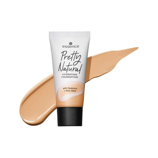 essence cosmetics Pretty Natural hydrating foundation 24h long lasting makeup 30ml ( 030 Neutral Ivory )