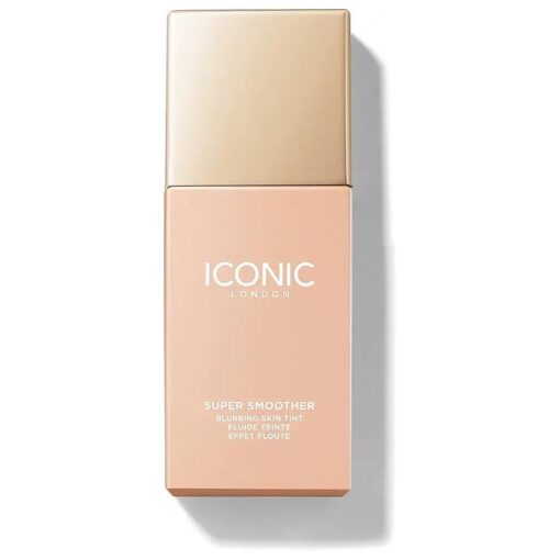 ICONIC LONDON Super Smoother Blurring Skin Tint | Light to Medium Coverage, Hydrating, Ultra-Lightweight Tinted Moisturizer, Cruelty-Free, Vegan Makeup