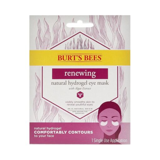 Burt 's Bees Renewing Natural Hydrogel Eye Mask