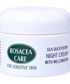 Night Cream - Nourishing, deep moisturizer for rosacea skin ( 1.2 Oz )