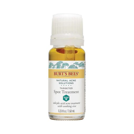 Burt 's Bees Natural Acne Solutions Targeted and Minimizing Spot Treatment for Oily Skin, 0.26 Oz ( Package May Vary )