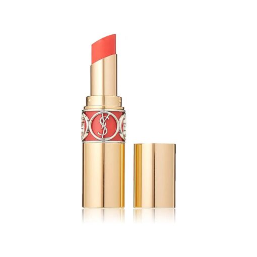 Yves Saint Laurent Rouge Volupte Shine Lipstick No.12 Corail Incandescent for Women, 0.15 Ounce