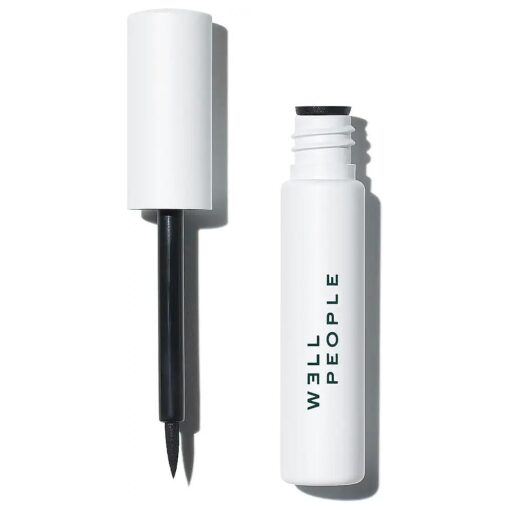 Well People Fresh Lines Liquid Eyeliner, Longwear Liquid Eyeliner For Precise Lines, Hydrating & Smudge-resistant Formula, Vegan & Cruelty-free, Black