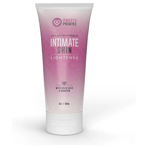 Pretty Privates Intimate Skin Cream Intimate and Sensitive Areas - Natural Dark Spot Corrector for Private Parts, Underarm, Elbow, Knees - Kojic Acid + Niacinamide + Arbutin ( 2oz )