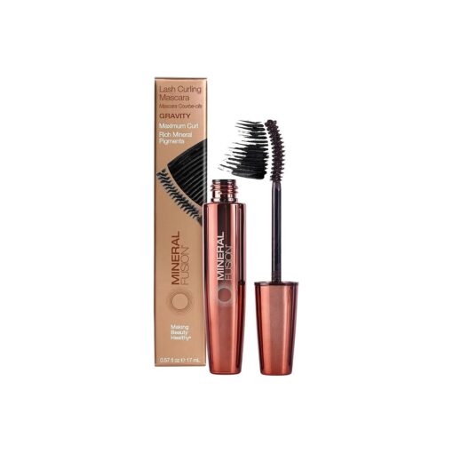 Mineral Fusion Curling Mascara Packaging May Vary, Gravity, 0.57 Fl Oz