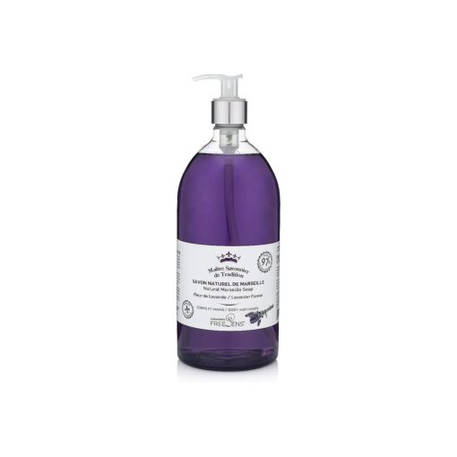 | Liquid Marseille Soap | Natural | Made in France | Lavender Flower | 33.8 oz