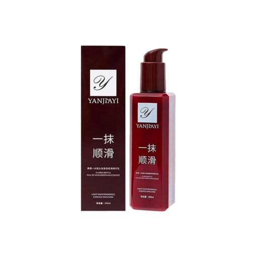 A Touch of Magic Hair Care Serum, YANJIAYI Hair Smoothing Leave-in Conditioner, Nourishing Hair Conditioner, Hair Straightener Treatment, Hair Smooth Anti-Frizz for Curly, Dry, Damaged Hair ( 1Bottle )