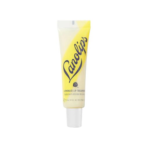 Lanolips Lemonaid Lip Treatment - Clear Lip Gloss and Exfoliant with Lanolin, Lemon Oil, Vitamin E Oil and Shimmer - Tinted Lip Balm for Dry, Cracked, Peeling Lips ( 12.5g / 0.42oz )