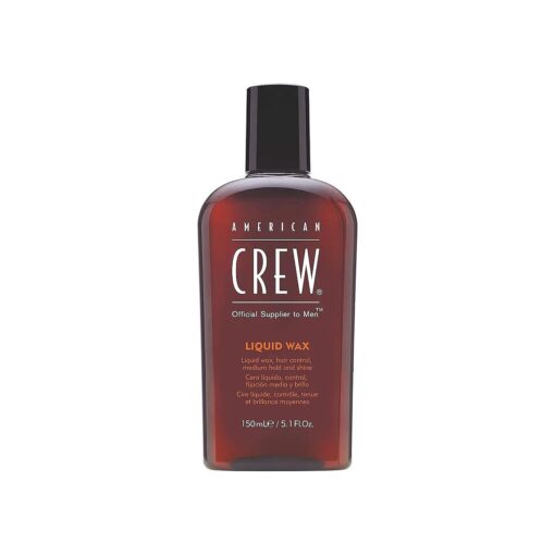 American Crew Men 's Hair Wax, Liquid Wax, Medium Hold with Medium Shine, 5.1 Fl Oz