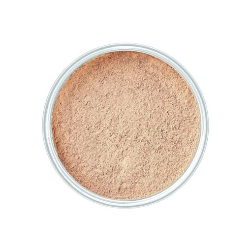 ARTDECO Mineral Powder Foundation - natural beige - loose setting powder for a smooth finish - medium coverage - perfect for sensitive & oily skin - makeup with zinc & magnesium - vegan-0.53 Oz