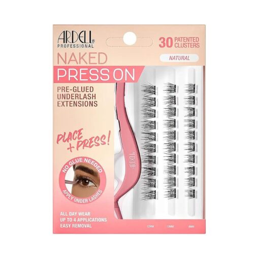 Ardell Naked Press On Pre-Glued Underlash Extensions - Natural