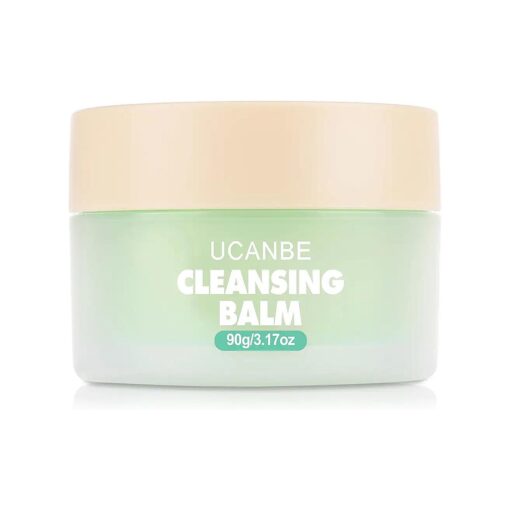 UCANBE Cleansing Balm Makeup Remover - 3.17oz, Natural Gentle, Deep Cleaning, Makeup Cleansing Balm for Waterproof Eye Face Lip Makeup, Made for All Skin Types