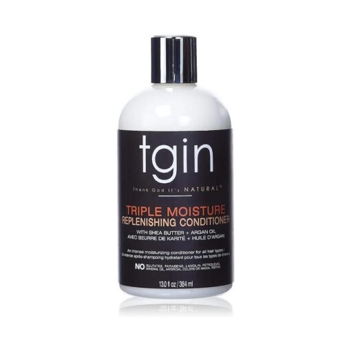 tgin Triple Moisture Replenishing Conditioner For Natural Hair - Dry Hair - Curly Hair - 13 Oz