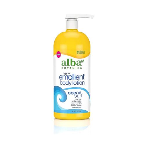 Alba Botanica Very Emollient Body Lotion, Ocean Surf, 32 Oz