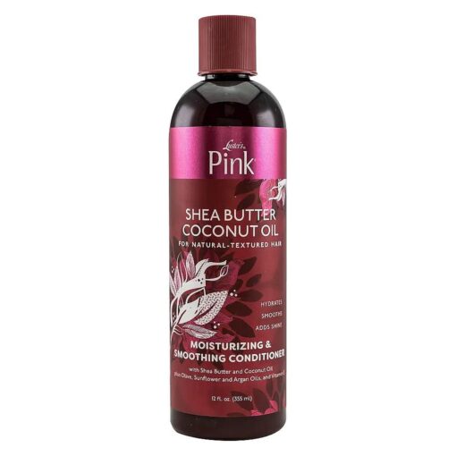 Luster 's Pink Shea Butter Coconut Oil Moisturizing & Smoothing Conditioner, 12 oz