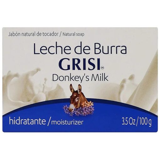 Grisi Donkey 's Milk Moisturizing Soap Bar 3.5 Oz