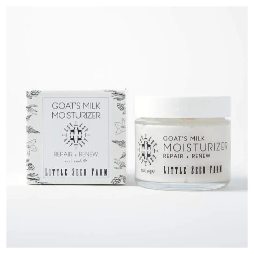 Little Seed Farm Goat 's Milk Face Moisturizer - All Natural, Organic Moisturizer Face Cream - 2.0 Ounce