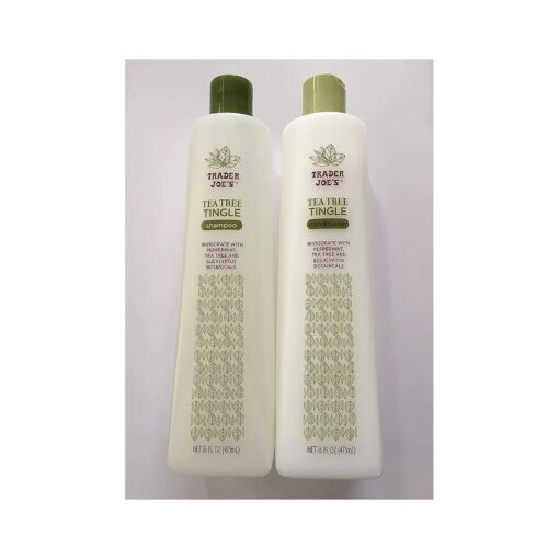 Trader Joe 's Tea Tree Tingle Shampoo & Conditioner