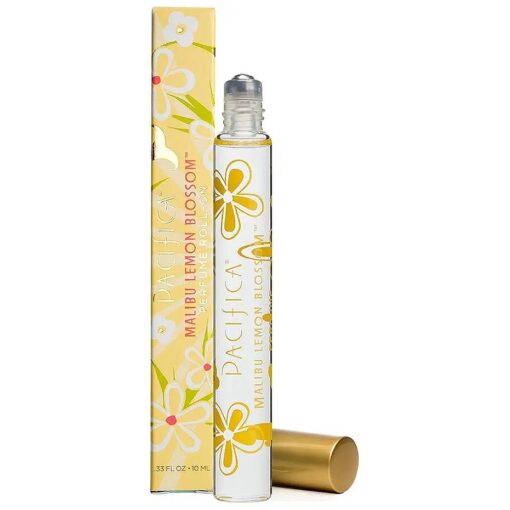 Pacifica Beauty Perfume Roll-on, Malibu Lemon Blossom, 0.33 Fl Oz