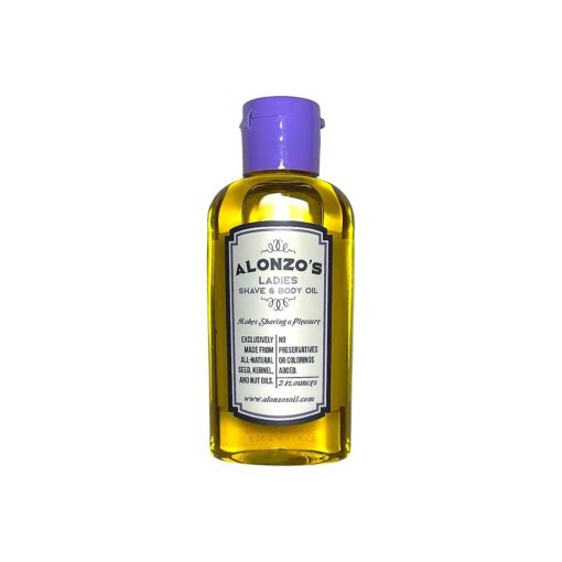 Alonzo 's Sensational Shave - Shaving Oil for Women ( 2 Oz Bottle ) All-Natural Pre-Shave & After Shave Oil for Smooth Legs and Soft Bikini Area - Moisturizes & Calms Irritated Skin from Razor Burn