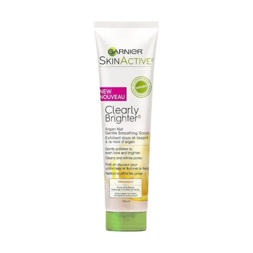 Garnier SkinActive Argan Nut Face Scrub with Vitamin C, 4.7 Fl Oz