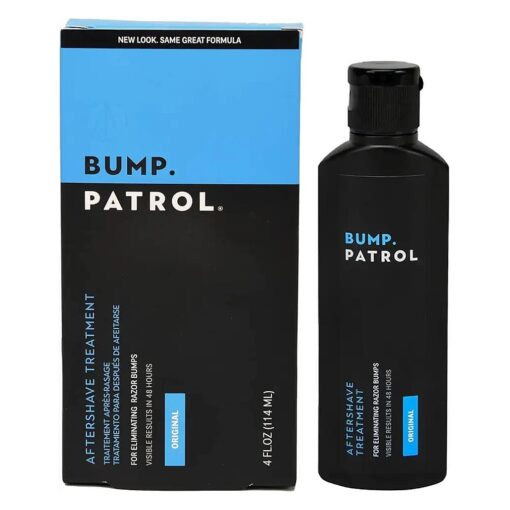 Bump Patrol Original Formula After Shave Bump Treatment Serum - Razor Bumps, Ingrown Hair Solution for Men and Women - 4 Ounces