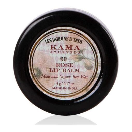 Kama Ayurveda Rose Lip Balm, 5g