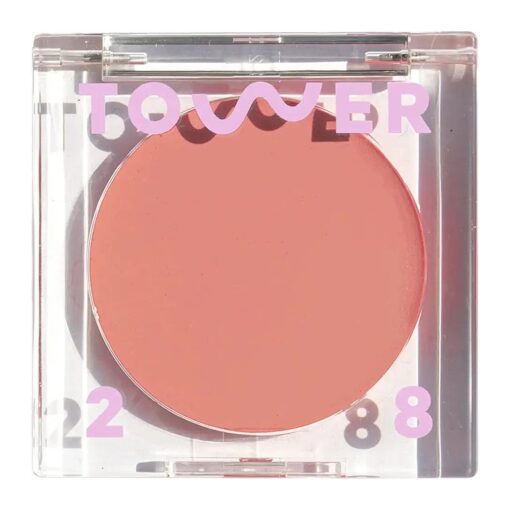 Tower 28 BeachPlease Luminous Tinted Balm, MAGIC HOUR | Multi-Purpose Cheek and Lip Cream Blush in Rosy Nude | Dewy Finish | Green Tea and Aloe Vera Extract