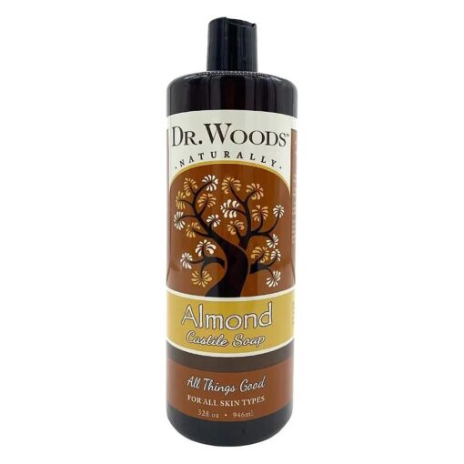 Dr. Woods Pure Almond Castile Soap, 32 Ounce