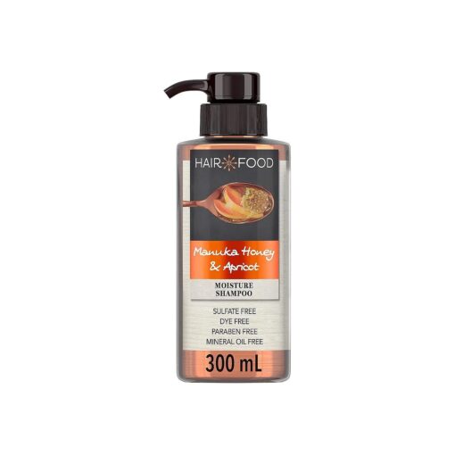 Hair Food Shampoo, Manuka Honey & Apricot, 10.1 Ounce