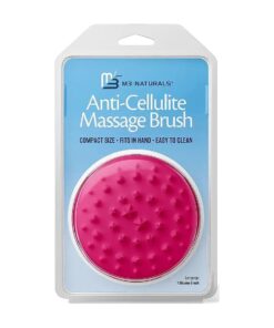 Cellulite Massager Brush | Anti Cellulite Silicone Body Scrubber - Skin Smoothing Tighten Tone Exfoliate & Firm Skin Use on Scalp Skin & Muscles | Handheld Body Scrub by M3 Naturals