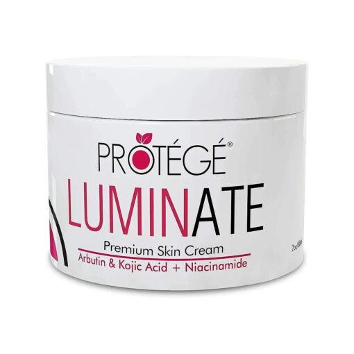 Protege Skin Cream - Luminate - Brightening Cream for Face, Body, and Intimate Parts - Great for Underarm, Thigh, Bikini Area Dark Spot Fade Cream - Cream for All Skin Types ( 2oz )